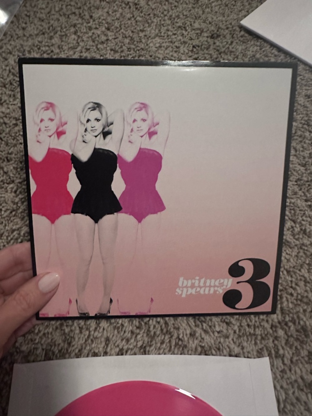 Britney Spears 3 Pink UO LP